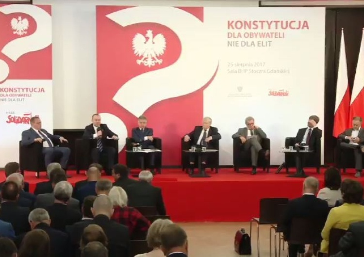  [relacja online] Konferencja "Konstytucja dla obywateli, nie dla elit" z udziałem prezydenta A. Dudy