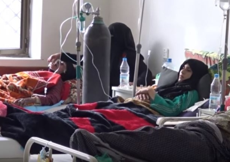 Epidemia cholery w Jemenie. Pół miliona zarażonych