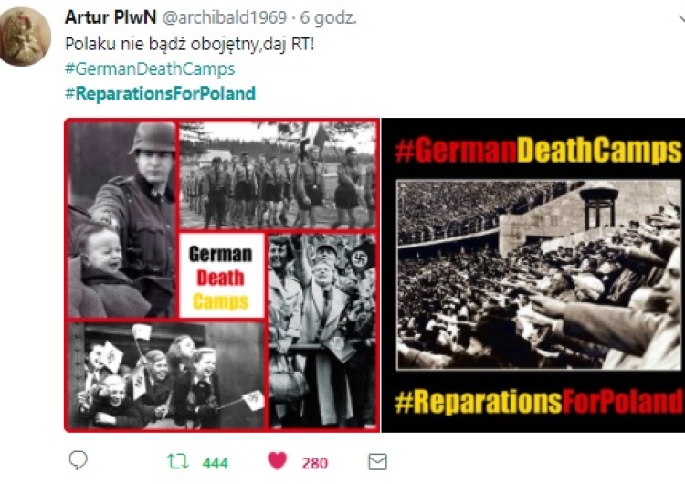  Ogromny sukces akcji #GermanDeathCamps #ReparationsForPoland