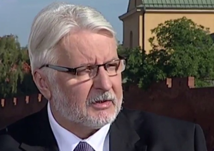 zrzut ekranu Waszczykowski: Decyzja ws. reparacji od Niemiec to kwestia tygodni lub miesięcy