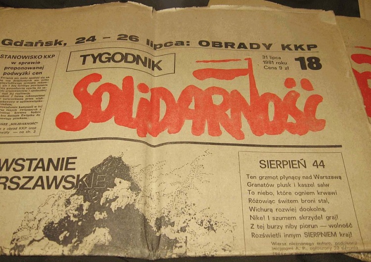 domena publiczna 35 lat "Tygodnika Solidarność" - reportaże TVP i Polskiego Radia