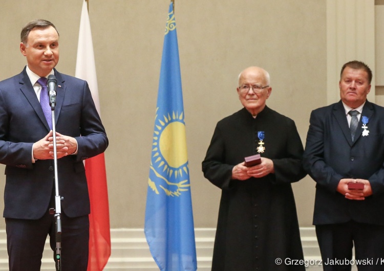 Grzegorz Jakubowski/KPRP Andrzej Duda do Polaków w Kazachstanie: Żyjecie na ziemi, która jest wam życzliwa