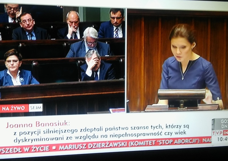 Dramatyczne wystąpienie Joanny Banasiuk "Stop Aborcji" w Sejmie: Co się zmieniło w ciągu tych 14 dni?