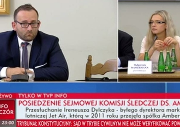 Komisja śledcza ds. afery Amber Gold wznowiła dziś pracę. Przesłuchano M. Olecha i I. Dylczyka