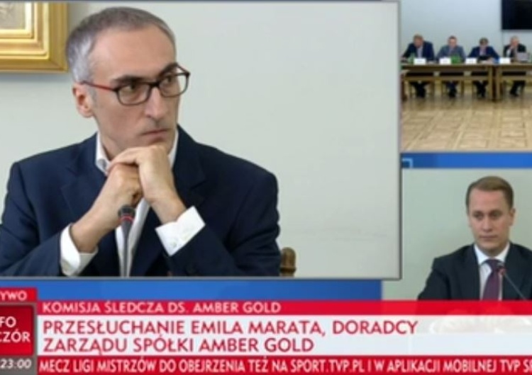 Kolejne przesłuchania ws. Amber Gold. Zeznaje były doradca zarządu spółki Emil Marat