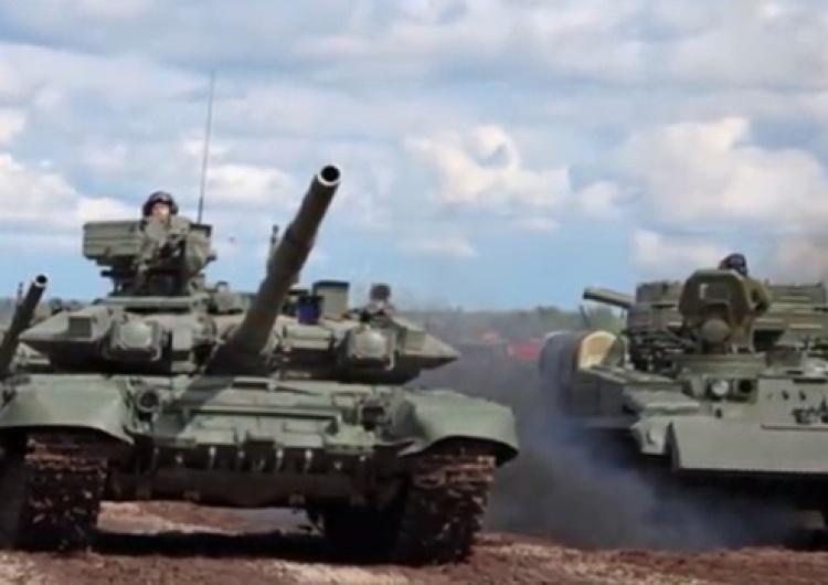 zrzut ekranu Dziś początek wielkich manewrów wojskowych Rosji Zapad 2017