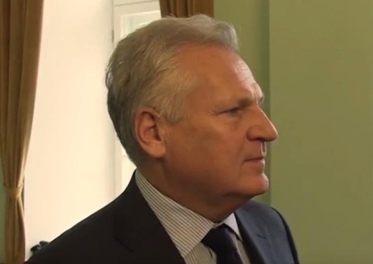zrzut ekranu Aleksander Kwaśniewski: Pytanie do PiS-u, ile są w stanie oddać prezydentowi?