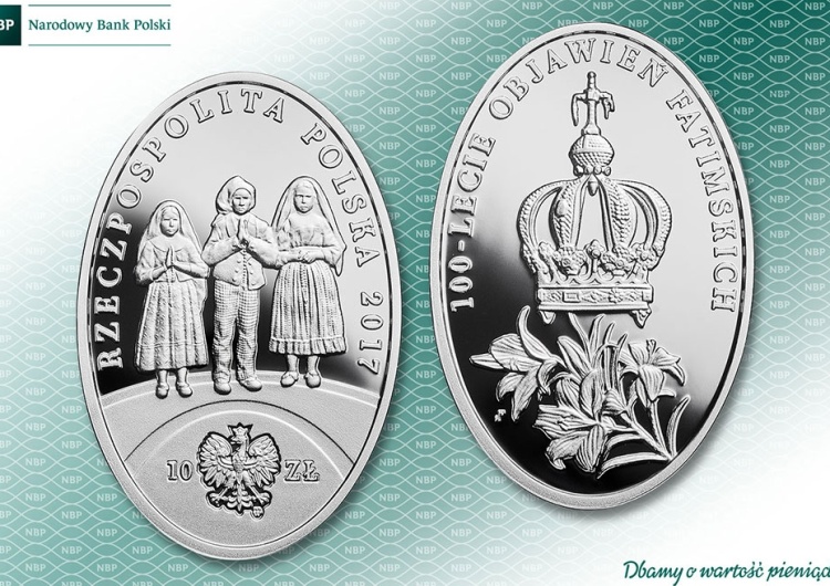  Nowa moneta kolekcjonerska NBP na 100-lecie objawień fatimskich