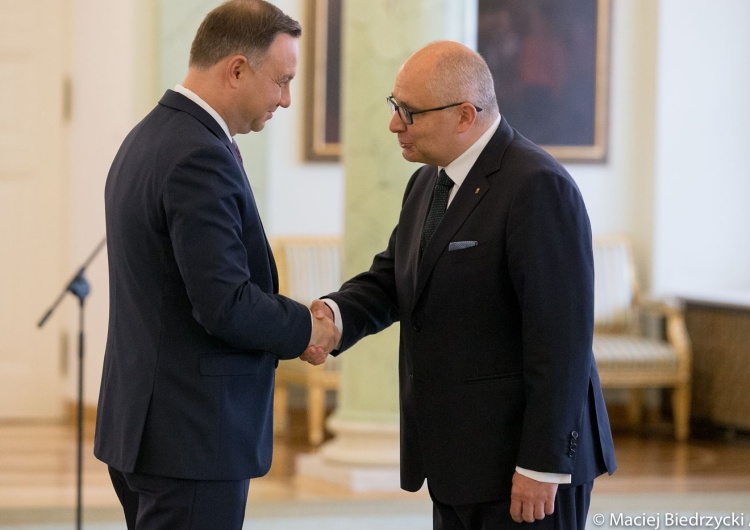 Maciej Biedrzycki/KPRP Andrzej Duda przyjął ślubowanie od nowego sędziego Trybunału Konstytucyjnego