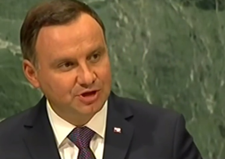  [video] Prezydent Duda w ONZ: Wybór Polski do Rady Bezpieczeństwa odzwierciedla wzrost naszego potencjału