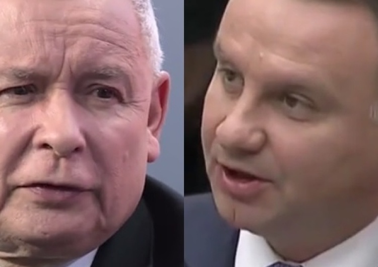 Zakończyło się spotkanie prezydenta Andrzeja Dudy z prezesem PiS Jarosławem Kaczyńskim