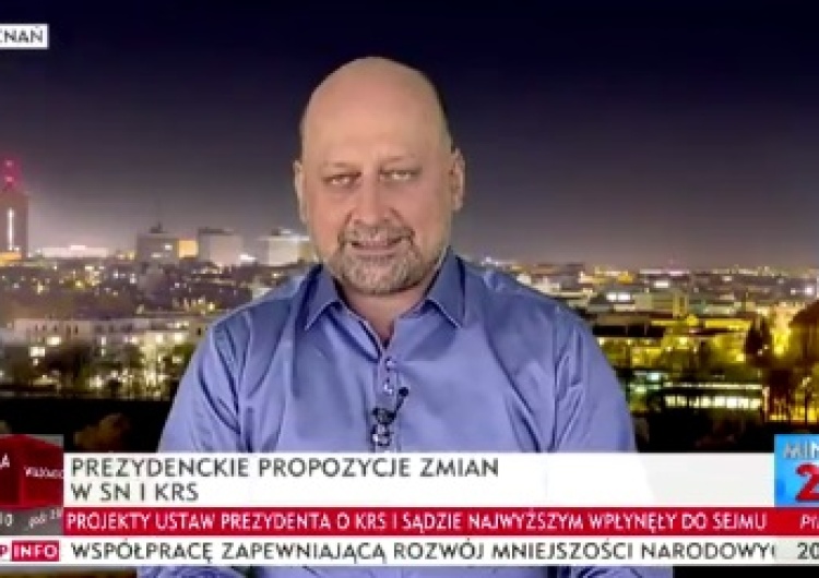 zrzut ekranu [video] Piotr Lisiewicz: W SN są najbardziej zdegenerowani sędziowie, którzy zaczynali w  stanie wojennym