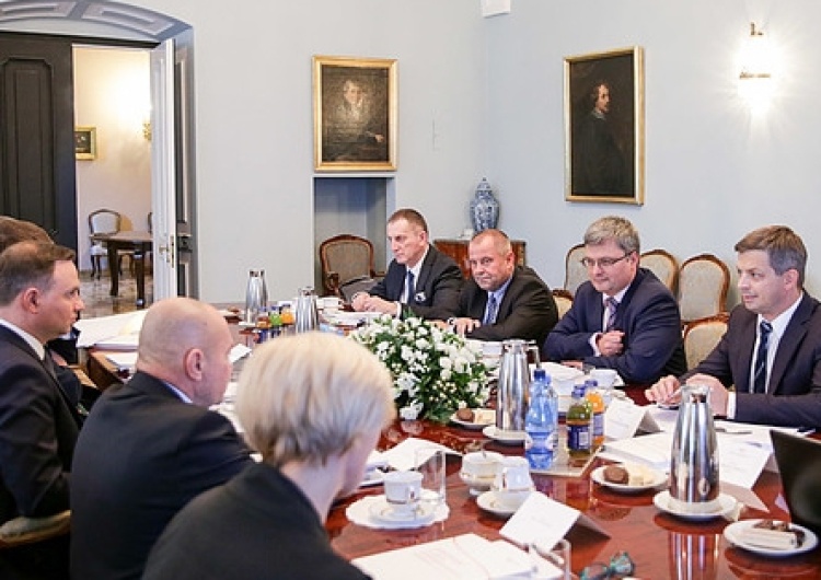 Prezydent Andrzej Duda spotkał się z członkami z Narodowej Rady Rozwoju