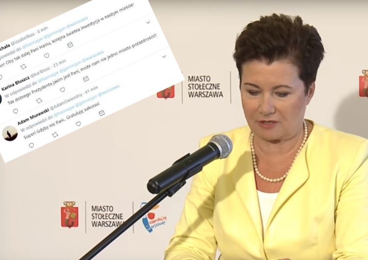  Fejkowe konta wychwalają Hannę Gronkiewicz-Waltz na Twitterze? Internauci nagłaśniają aferę [?]