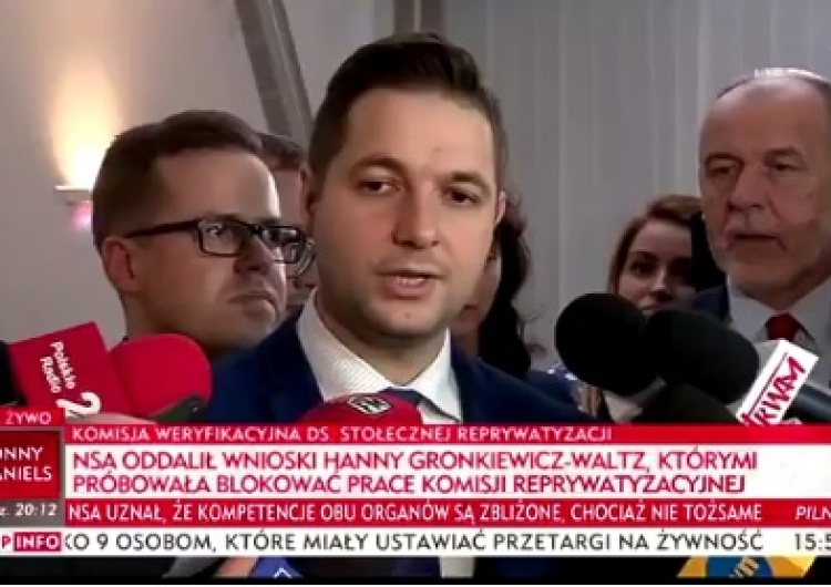 zrzut ekranu [video] Patryk Jaki w ostrych słowach krytykuje manipulacje TVN