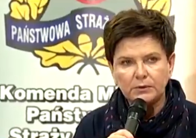  [video] Orkan Ksawery. Premier Szydło: Wszystkie poszkodowane rodziny otrzymają pomoc