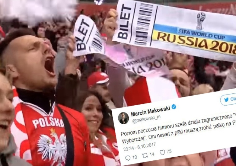  Komentarze po awansie Polski na Mistrzostwa Świata w Rosji. Nie zabrakło polityki