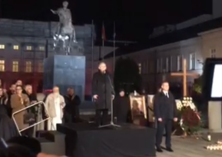  [video] 90 Miesięcznica smoleńska. Jarosław Kaczyński: Prawda o katastrofie zostanie odkryta