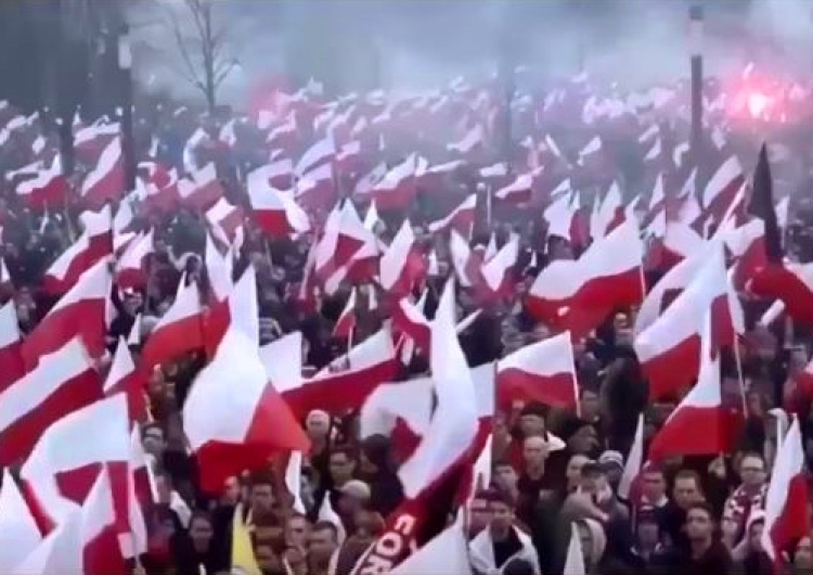  "My chcemy Boga". Mocne hasło tegorocznego Marszu Niepodległości