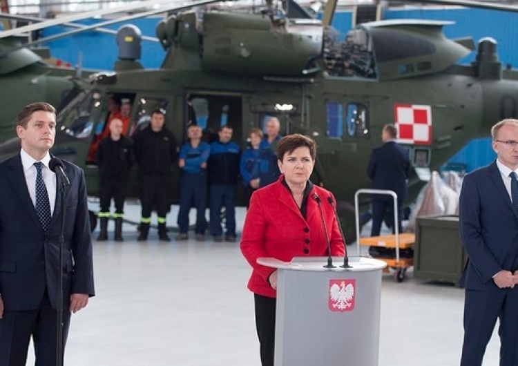 @PremierRP Premier Szydło w Świdniku: Zależy nam, by sprzęt dla polskiej armii był produkowany w Polsce