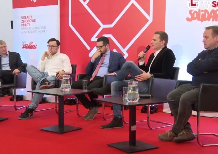 "Układy zbiorowe - drogą do społecznej gospodarki rynkowej". Debata dziennikarska