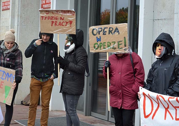  Requiem dla artystów Opery Bałtyckiej. W sobotę strajk