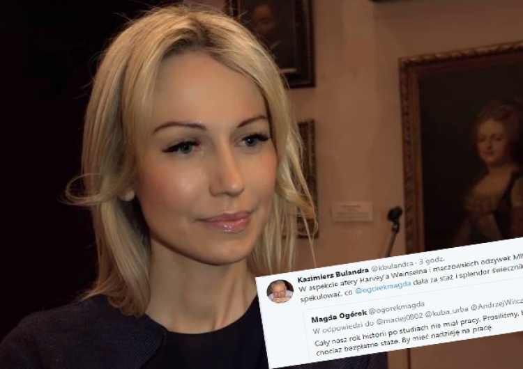 Kazimierz Bulandra obraża Magdę Ogórek na Twitterze. Publicystka odpowiada, internauci komentują