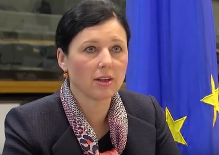 zrzut ekranu Marcin Kacprzak: Jest i ona - czeska odpowiedź na Donalda Tuska. Věra Jourová