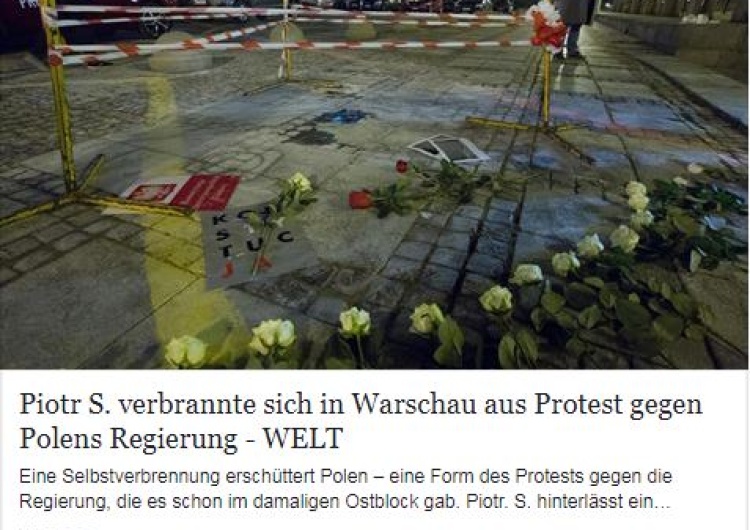 Marian Panic: To skandaliczne. Na "Die Welt" propaganda w najgorszym goebellsowskim stylu