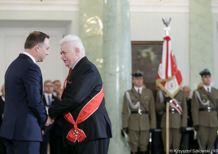 Nasz felietonista prof.Romuald Szeremietiew odznaczony Krzyżem Wielkim z Gwiazdą Orderu Odrodzenia Polski