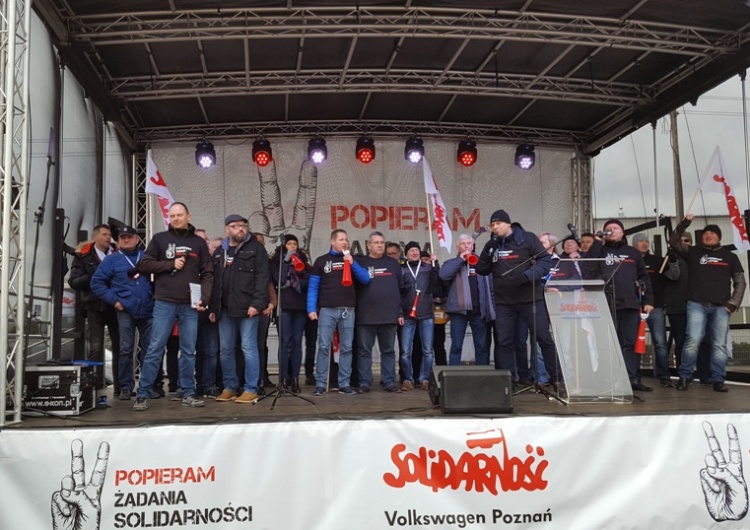  Związkowcy z Volkswagen Poznań: "Naszym celem nie jest strajk, a zawarcie porozumienia"