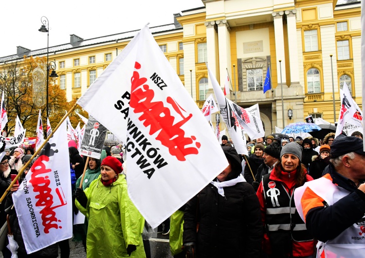 Tomasz Gutry [NASZA FOTORELACJA] Pracownicy sądownictwa i prokuratur mówią dość głodowym zarobkom