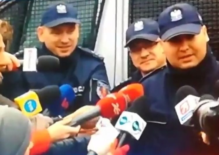  [video] Policja na konferencji prasowej przedstawiła "Kulsona". Historia z policjantem podbiła sieć