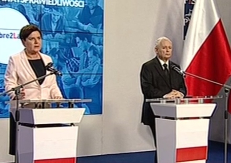 Rządy PiS na półmetku. Beata Szydło: Przed nami kolejne 2 lata. Dziękuję Polakom, że jesteście z nami