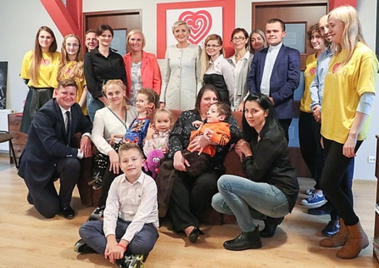 fot. Grzegorz Jakubowski Wizyta Pierwszej Damy w Hospicjum dla Dzieci Alma Spei