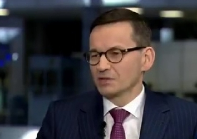 zrzut ekranu M. Morawiecki uspokaja: Opowieści o Polsce w Brukseli to "strachy na lachy". Nie dzieje się nic złego