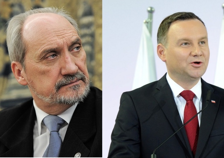 Prezydent w taki sposób tłumaczy się ze słów o Macierewiczu?
