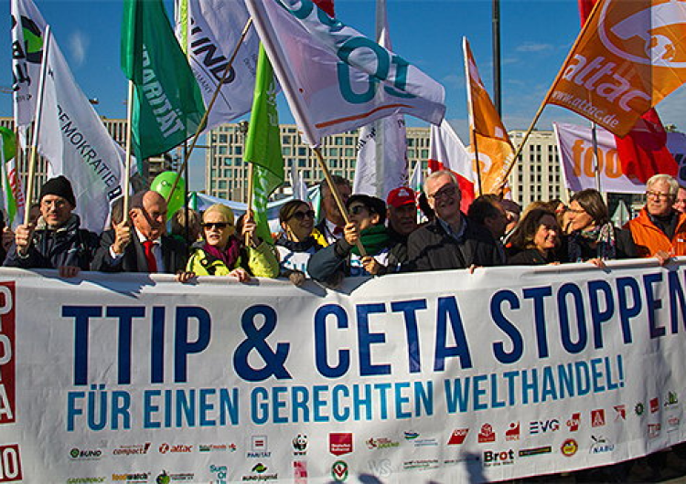 Rafał Górski dla TS: Zachowajmy się jak trzeba - w sprawie CETA. Już dzisiaj manifestacja