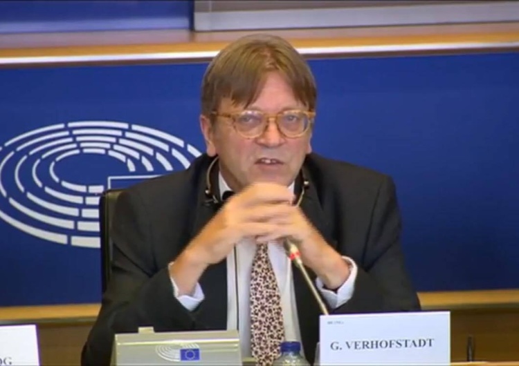  Petycja ws. odebrania Guyowi Verhofstadtowi Krzyża Wielkiego Orderu Zasługi Rzeczypospolitej Polskiej