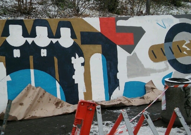  Nowy mural w Warszawie. Poświęcono go Radzie Pomocy Żydom "Żegota"