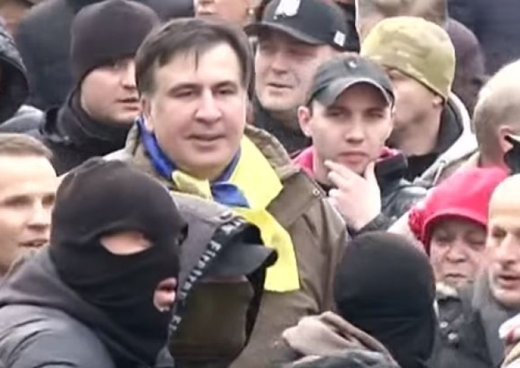 Ukraina: Wysłano list gończy za Saakaszwilim