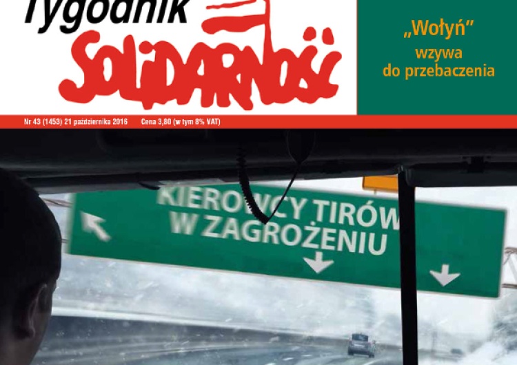 okładka Tnajnowszego numeru Tygodnika Solidarność Cięcie pensji i wymuszanie przekrętów, to grzechy w transportówce. O „szarej branży” w najnowszym TS