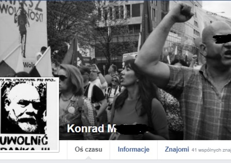  Nieprawomocnie skazany za handel kobietami Konrad M. i niepłacący alimentów Kijowski wspierają "Farmazona