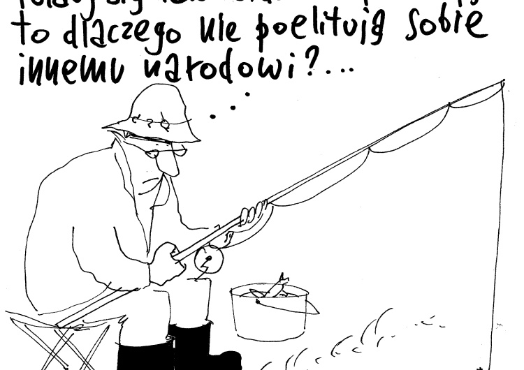 Cezary Krysztopa "Skoro Polacy im się nie podobają..." Nowy rysunek Krysztopy. Oceń, skomentuj, hejtuj bez litości