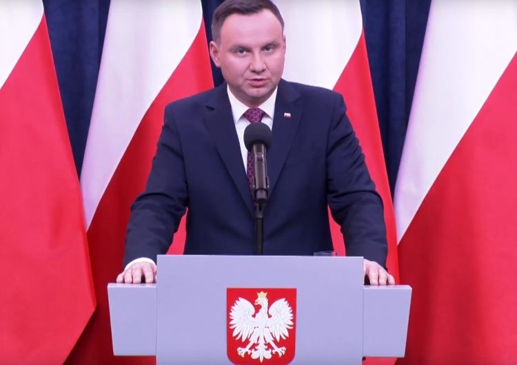  [video] Prezydent Andrzej Duda nie poddaje się dykatowi: Zdecydowałem o podpisaniu ustaw o KRS i SN
