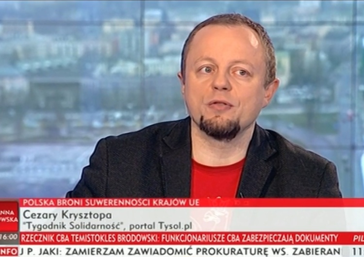 Cezary Krysztopa w TVP Info: Premier May naciskano, by odwołała wizytę w Polsce. Jej obecność to wsparcie