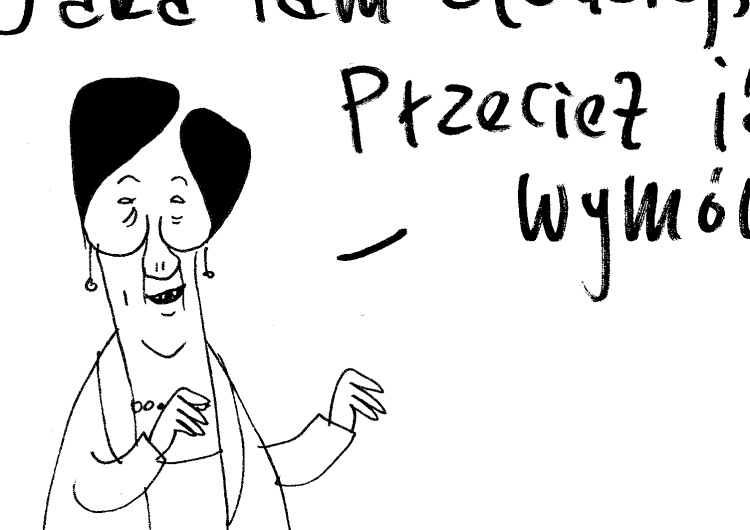  [Kliknij aby zobaczyć całość] Nowy rysunek Krysztopy: "Jaka tam złodziejska hephywatyzacja?"