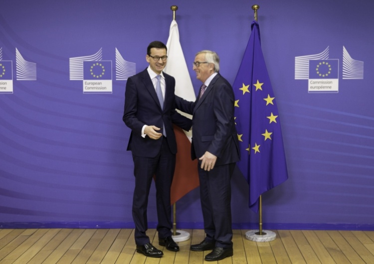  Mateusz Morawiecki i Jean-Claude Juncker rozmawiali o przyszłości UE i pozycji Polski w UE