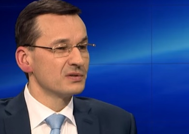 Premier Morawiecki wstawia się za wiceszefem PE R. Czarneckim: Nie powinien tracić stanowiska
