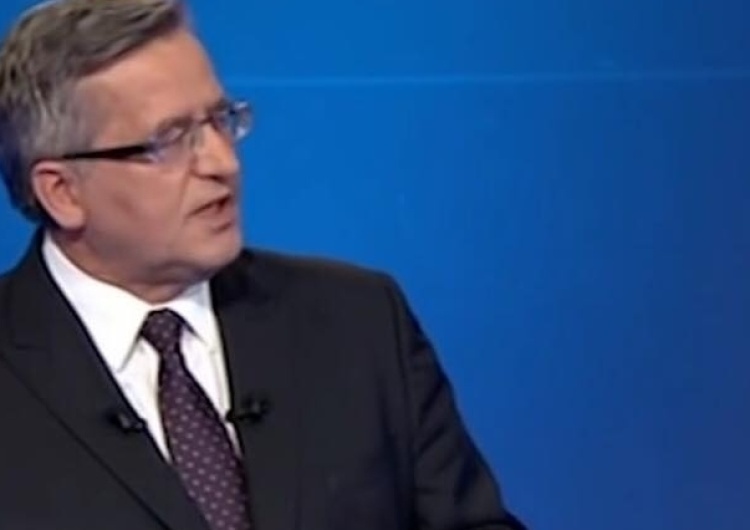  [video] B.Komorowski: Powróciły obyczaje, kiedy się zamykało drzwi, podejrzewa, że tel. jest na podsłuchu